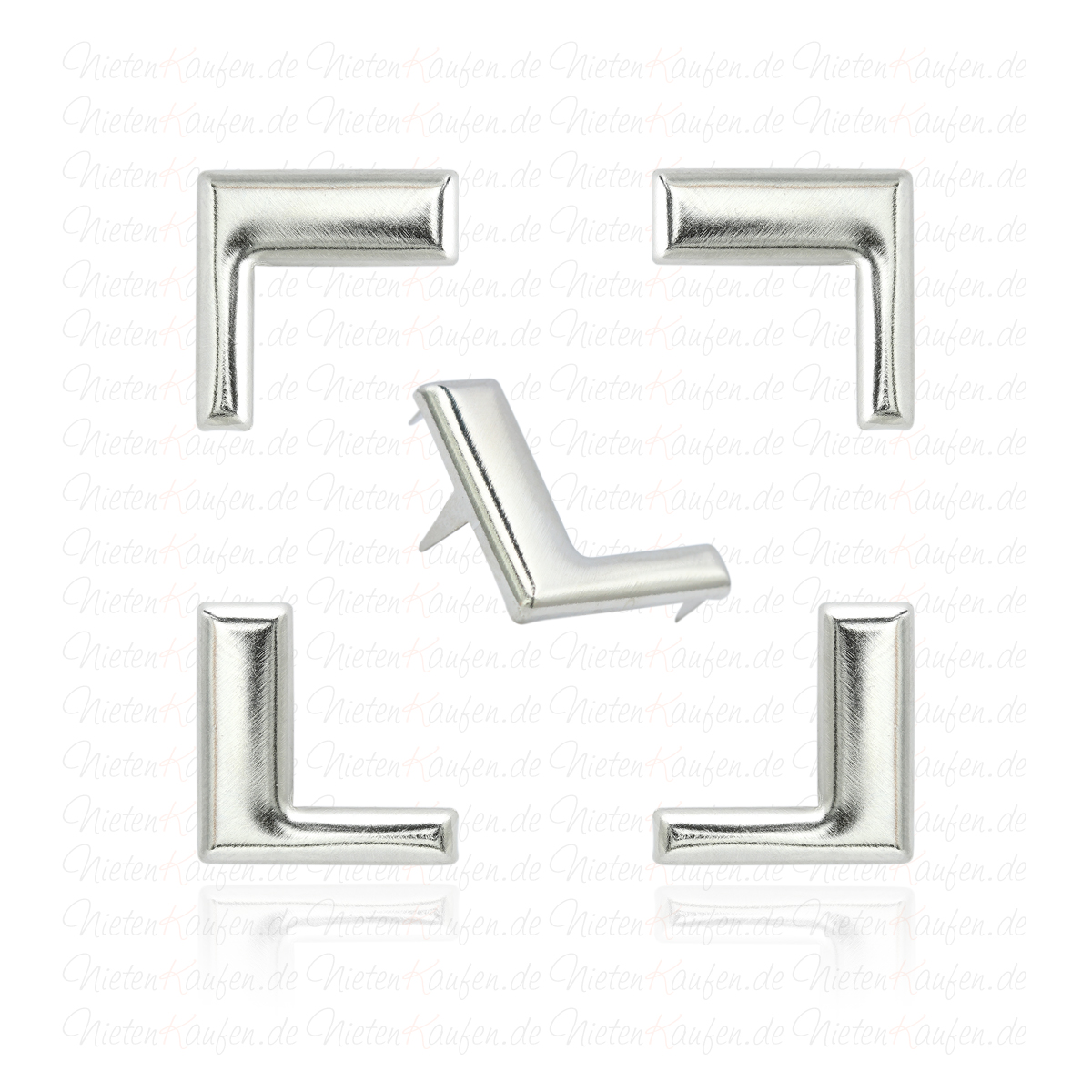 L - Alphabet Buchstaben Niete aus Metall, Spezial Nieten Kaufen, Spezial  Nieten, Nieten - Ziernieten